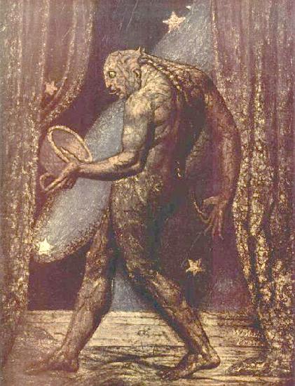 William Blake The Ghost of a Flea oil painting picture